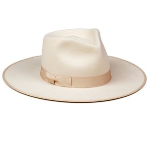 Lack of Color Ivory Rancher Fedora Hat